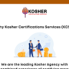 Globally Acceptable Kosher Certificate